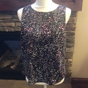 Ann Taylor Sleeveless Blouse size 4P
